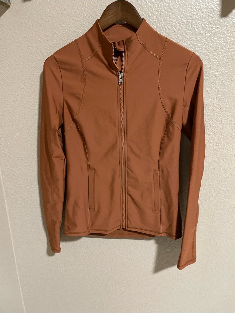Women's Rust Utility Zip-Front Jacket - Picture 2 of 5